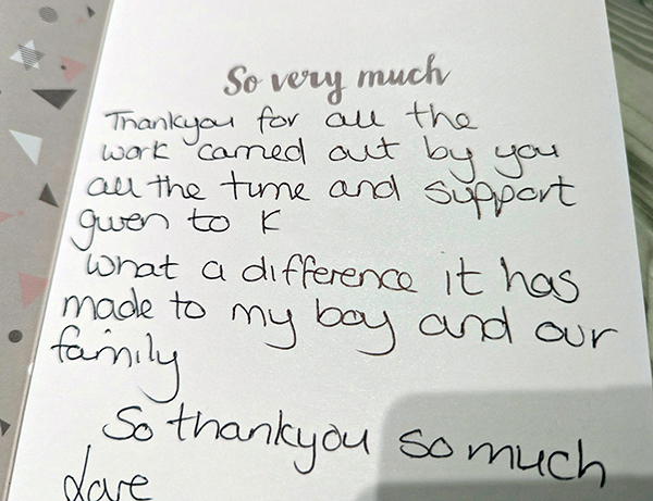 Tartan Lighthouse customer testimonial Kevin